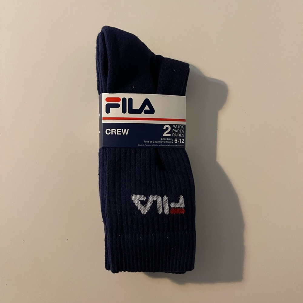 Fila Crew Socks 2 Pack